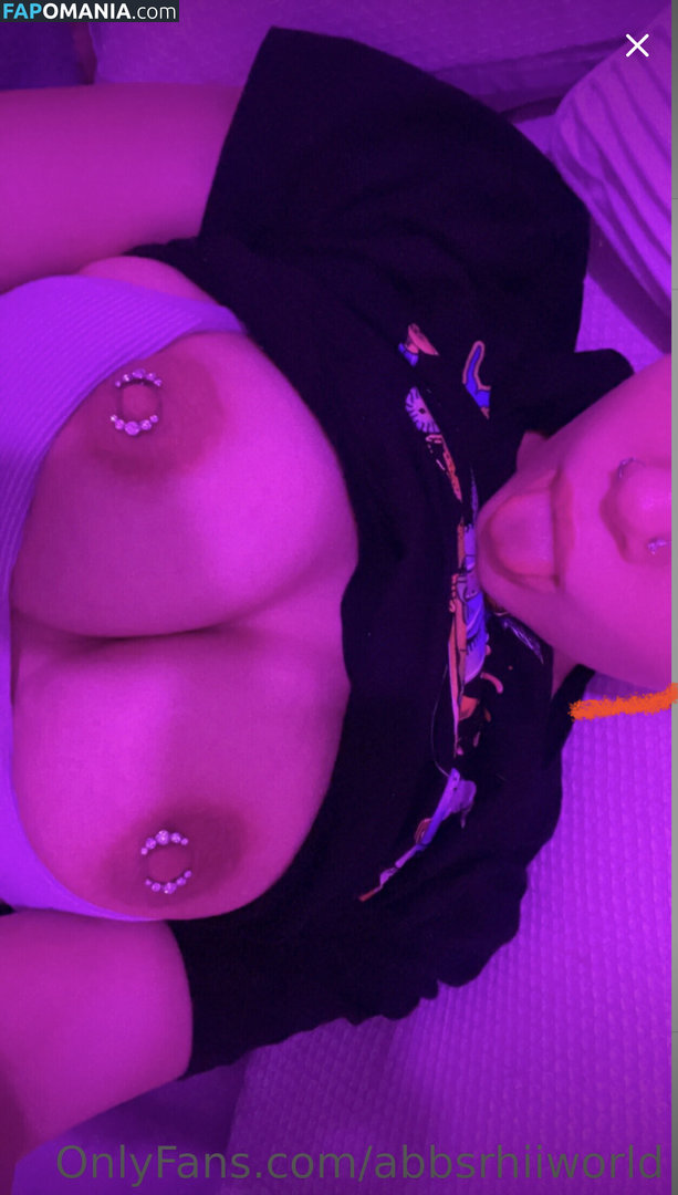 abbsrhii / abbsrhiiworld Γυμνός OnlyFans  Διαρρεύσαστη φωτογραφία #3