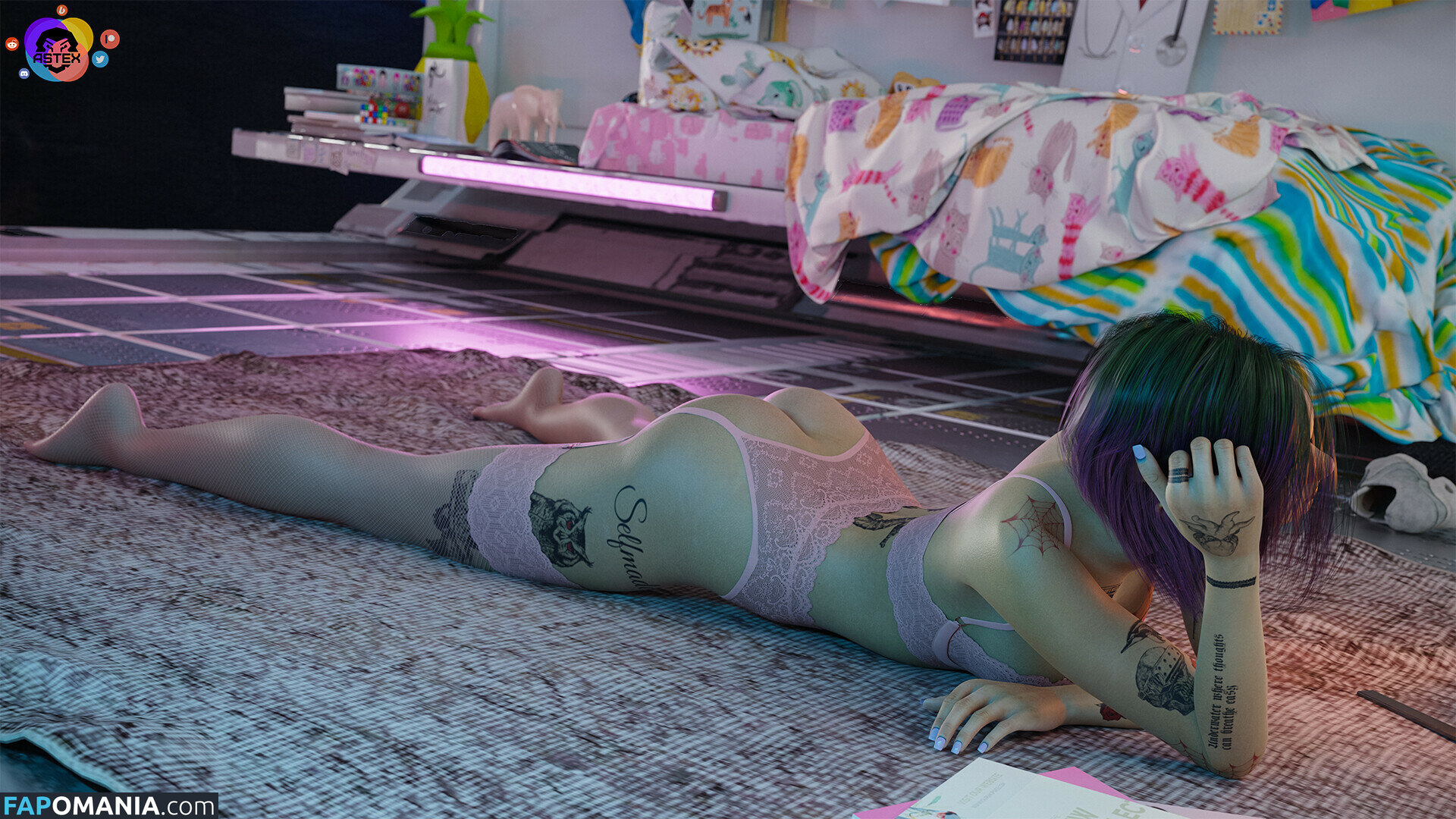 Cyberpunk 2077 / cyberpunkgame Γυμνός OnlyFans  Διαρρεύσαστη φωτογραφία #672