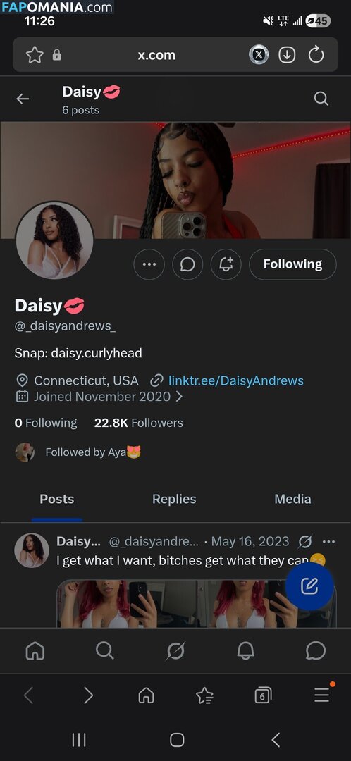 _daisy.andrews_ / _daisyandrews_ / brandivandrews Γυμνός OnlyFans  Διαρρεύσαστη φωτογραφία #1
