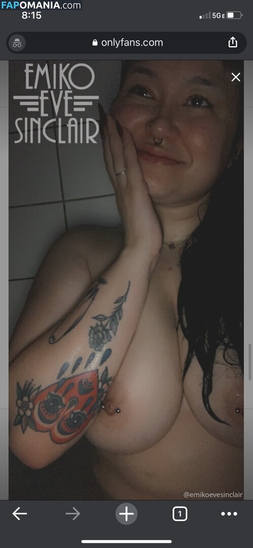 emikoevesinclair / katherine hershey / katie hershey / katieemiko3 / twitchywitchygoth Γυμνός OnlyFans  Διαρρεύσαστη φωτογραφία #7