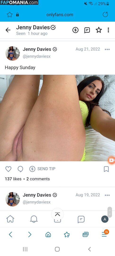 Jenny Davies / jennydaviesofficial / jennydaviesx Γυμνός OnlyFans  Διαρρεύσαστη φωτογραφία #280