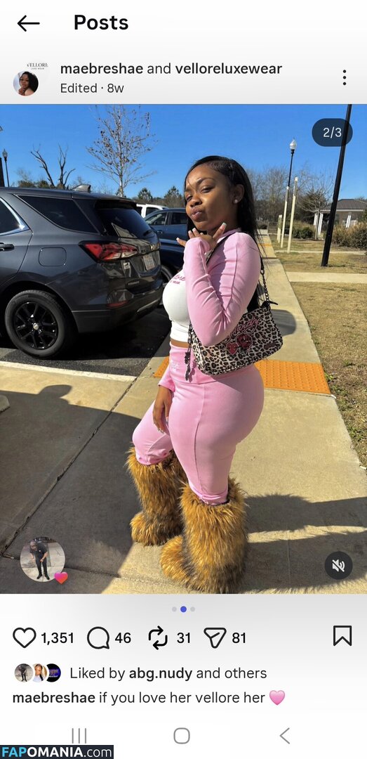 Maebreshae / nofilterkay Γυμνός OnlyFans  Διαρρεύσαστη φωτογραφία #2