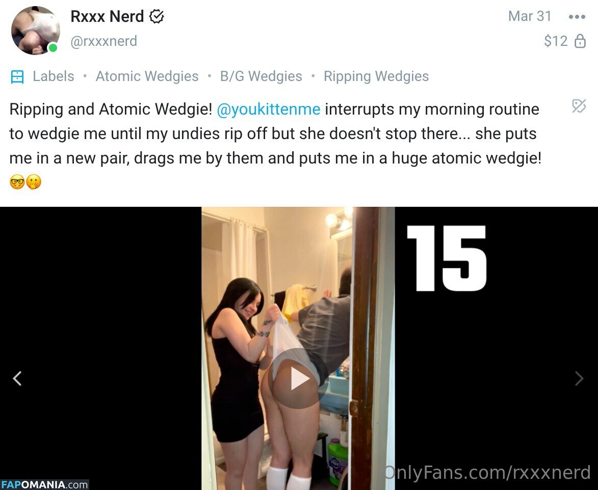 rxxnne25 / rxxxnerd Γυμνός OnlyFans  Διαρρεύσαστη φωτογραφία #7